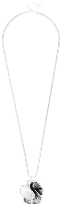 Bijou Brigitte Statement-Ketten>Kette - Blue Rose silber