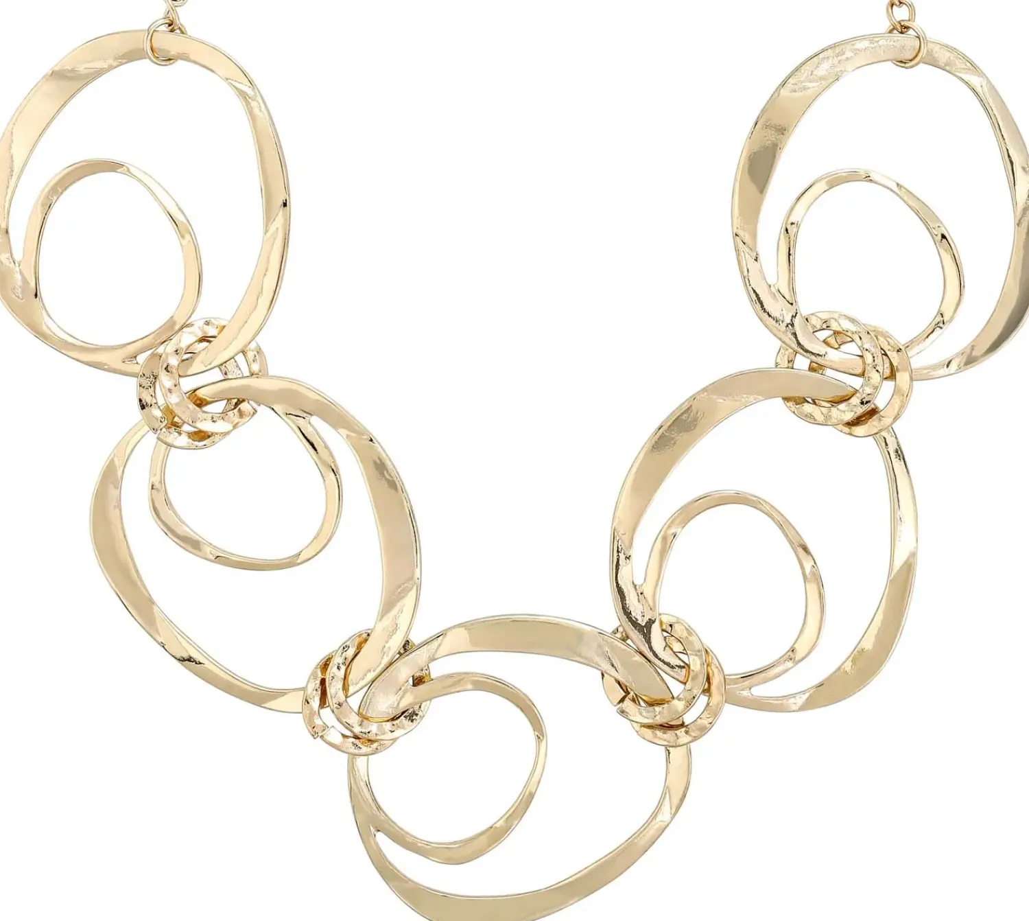 Bijou Brigitte Statement-Ketten|Ketten Gold>Kette - Bold Circles gold