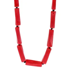 Bijou Brigitte Statement-Ketten>Kette - Bold Rouge rot