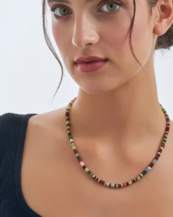 Bijou Brigitte Bunter Schmuck>Kette - Bright Agate mehrfarbig