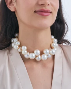 Bijou Brigitte Perlenschmuck|Perlenketten>Kette - Bright Side weiß