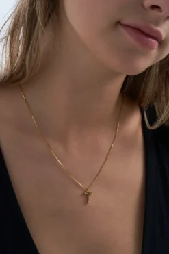 Bijou Brigitte Ketten Gold|Ketten 925Er Silber>Kette - Chic Cross gold