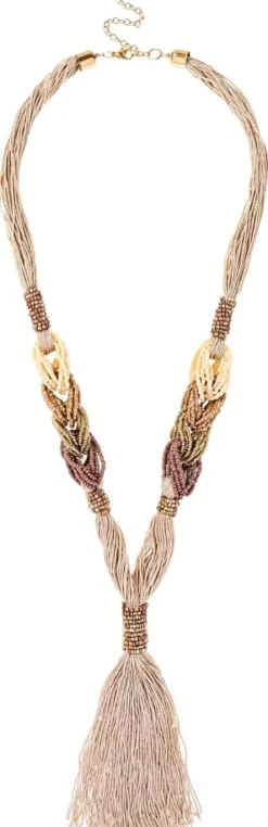 Bijou Brigitte Boho-Schmuck>Kette - Chic Harmony beige, braun