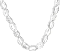 Bijou Brigitte Basics>Kette - Chunky Ovals silber