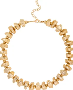 Bijou Brigitte Statement-Ketten|Boho-Schmuck>Kette - Chunky Shapes gold