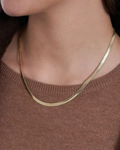 Bijou Brigitte Basics|Ketten Gold>Kette - Classic Snake gold