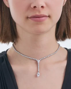 Bijou Brigitte Hochzeitsgäste>Kette - Classy Sparkle silber