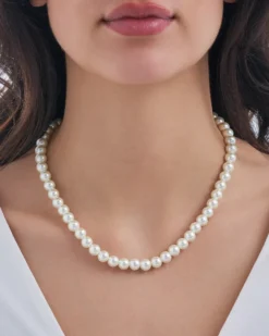 Bijou Brigitte Perlenschmuck|Perlenketten>Kette - Classy Woman gold, weiß