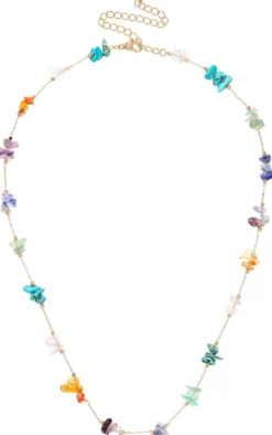 Bijou Brigitte Bunter Schmuck>Kette - Colorful Aventurine mehrfarbig