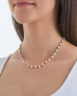 Bijou Brigitte Bunter Schmuck>Kette - Colorful Fragments mehrfarbig