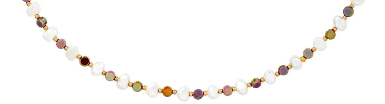 Bijou Brigitte Bunter Schmuck>Kette - Colorful Fragments mehrfarbig