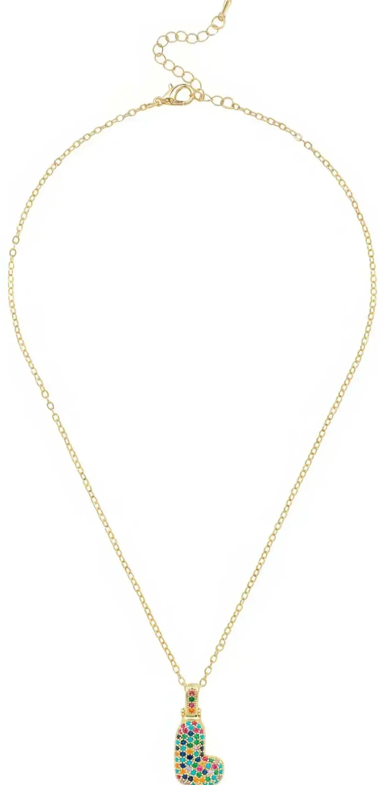 Bijou Brigitte Ketten Gold|Bunter Schmuck>Kette - Colorful L gold, mehrfarbig