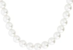 Bijou Brigitte Perlenschmuck|Perlenketten>Kette - Cool Pearls weiß, silber