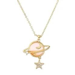 Bijou Brigitte Ketten Gold>Kette - Cosmic Glow gold