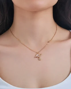 Bijou Brigitte Ketten Gold>Kette - Cosmic Glow gold
