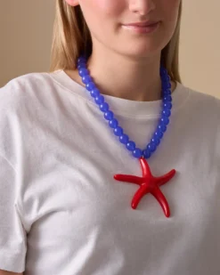 Bijou Brigitte Statement-Ketten>Kette - Costal Blue blau, rot