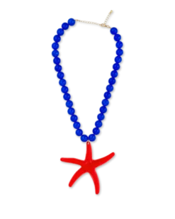 Bijou Brigitte Statement-Ketten>Kette - Costal Blue blau, rot