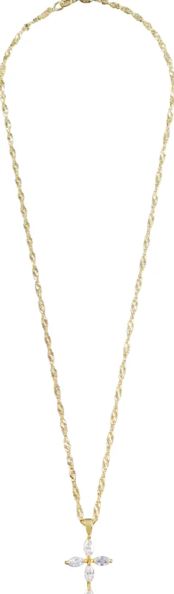 Bijou Brigitte Ketten Gold|Ketten 925Er Silber>Kette - Cross of gold