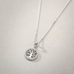 Bijou Brigitte Silver Crystals|Ketten 925Er Silber>Kette - Crystal Tree silber