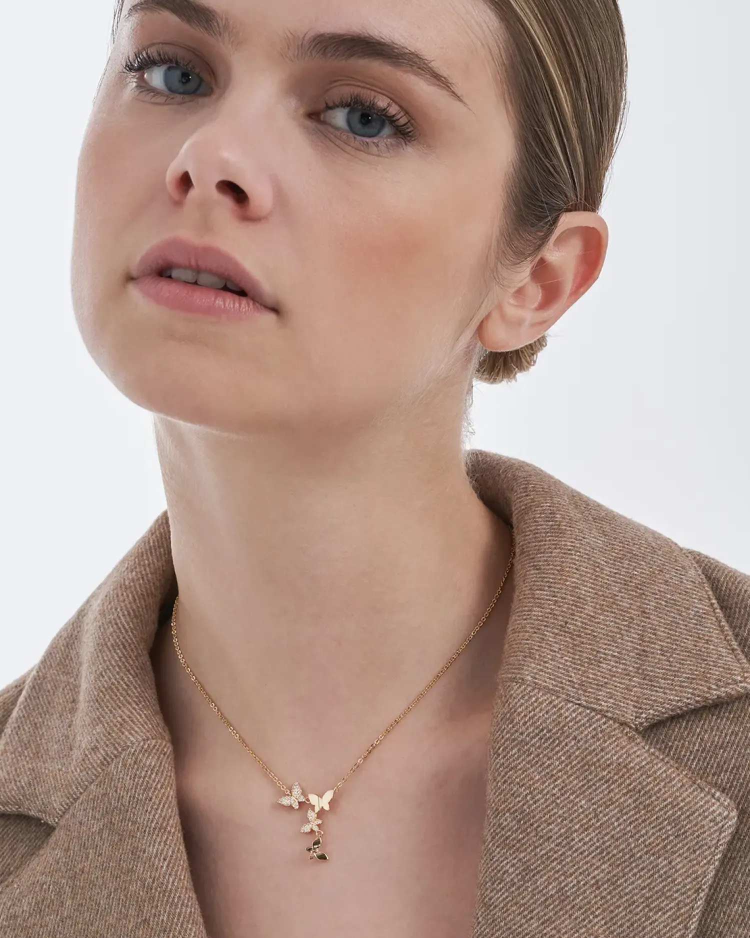 Bijou Brigitte Ketten Gold>Kette - Cute Swarm gold