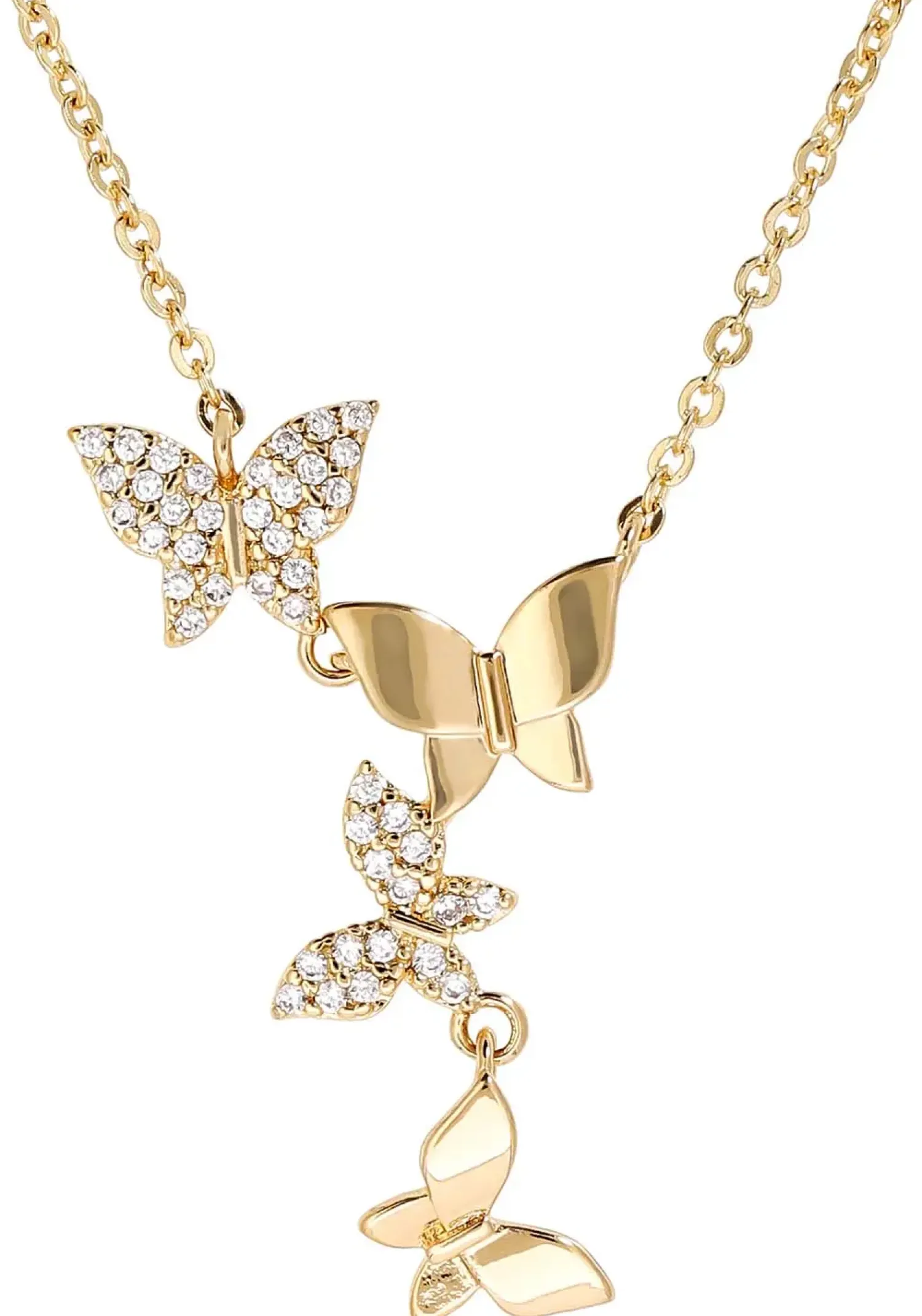 Bijou Brigitte Ketten Gold>Kette - Cute Swarm gold