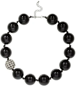 Bijou Brigitte Statement-Ketten>Kette - Dark Shadow schwarz