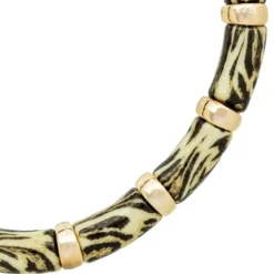 Bijou Brigitte Statement-Ketten|Leo-Schmuck>Kette - Desert Lines beige