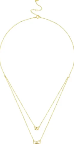 Bijou Brigitte Ketten 925Er Silber|Ketten 925Er Silber>Kette - Edelweiß Heart gold