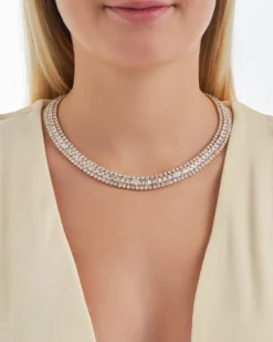 Bijou Brigitte Brautschmuck|Ketten Gold>Kette - Elegance Sparkle gold