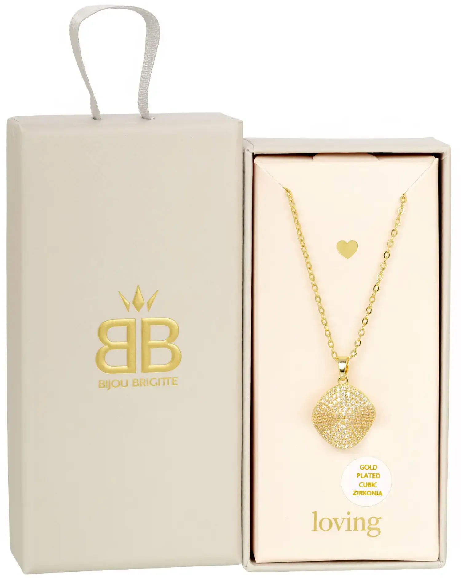 Bijou Brigitte Ketten Gold>Kette - Elegant Plate gold