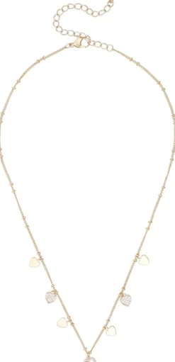Bijou Brigitte Ketten Gold>Kette - Endless Hearts gold