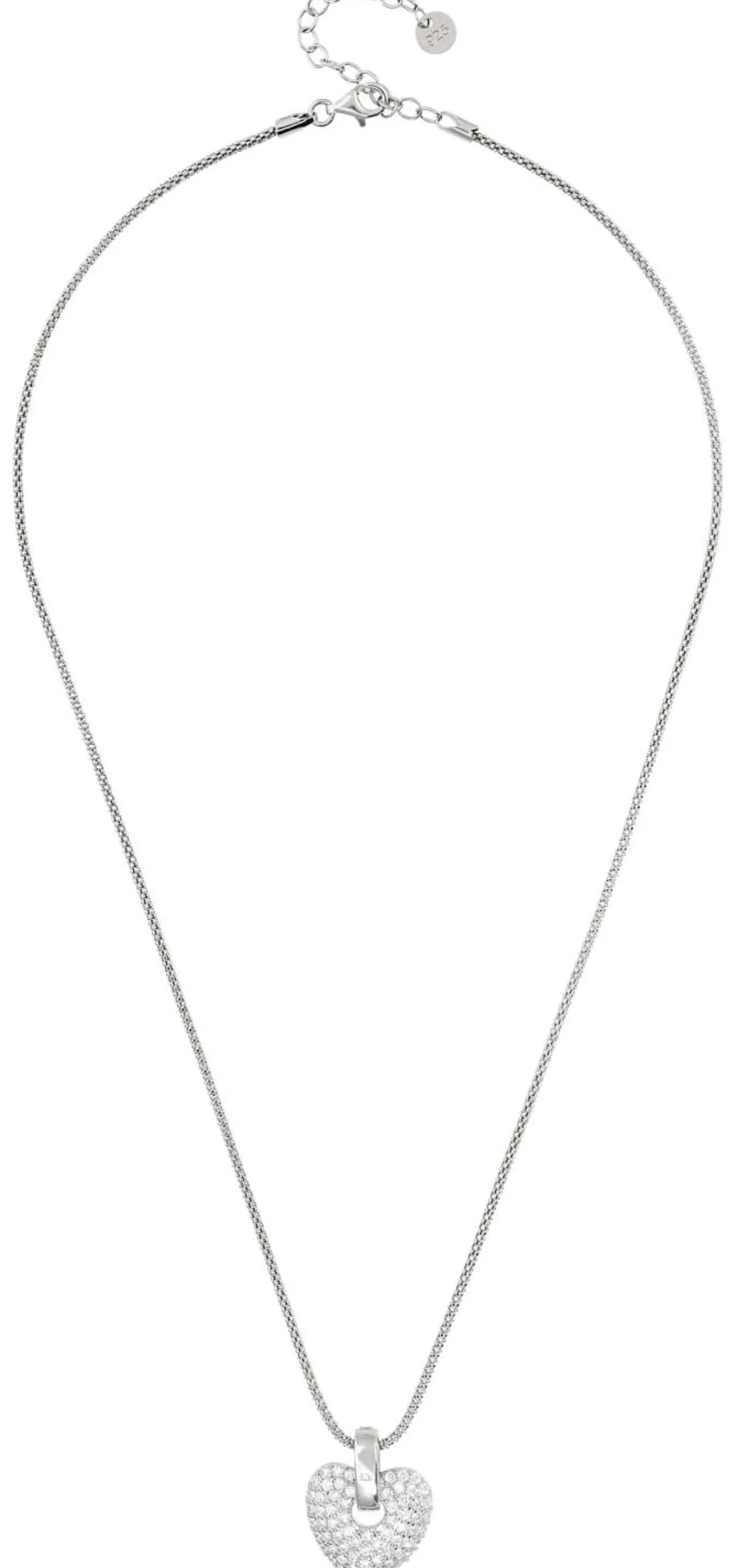Bijou Brigitte Ketten 925Er Silber|Silver Crystals>Kette - Engaging Heart silber
