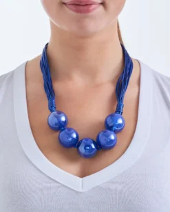 Bijou Brigitte Statement-Ketten>Kette - Fantastic Blue blau