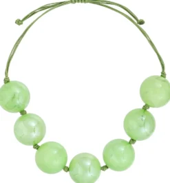 Bijou Brigitte Statement-Ketten>Kette - Fantastic Marble grün