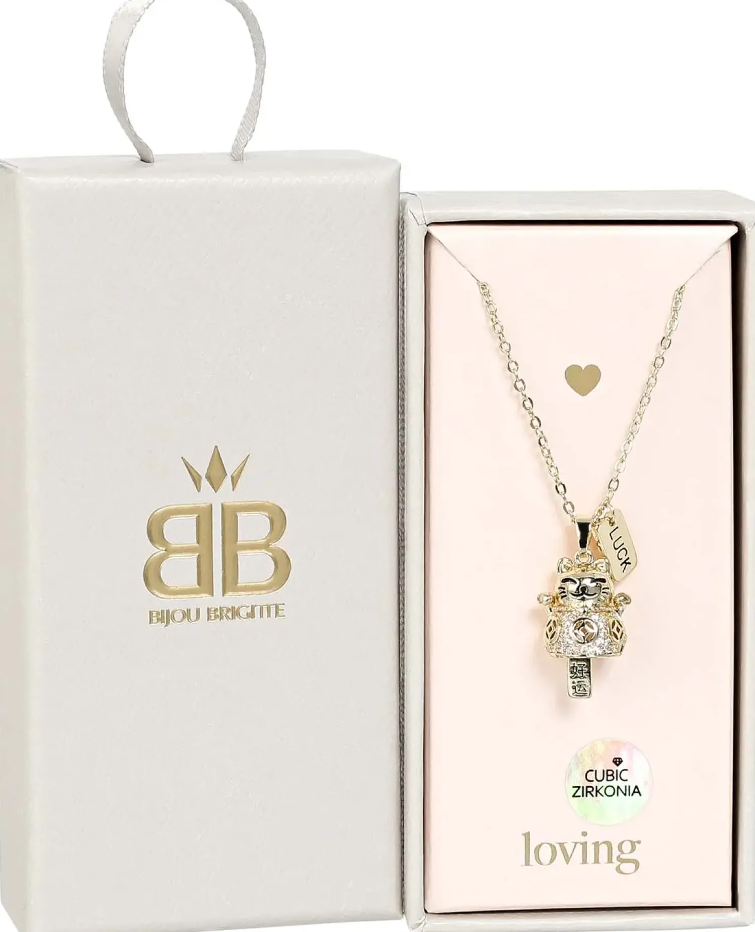 Bijou Brigitte Ketten Gold>Kette - Feline Fortune gold