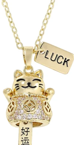 Bijou Brigitte Ketten Gold>Kette - Feline Fortune gold