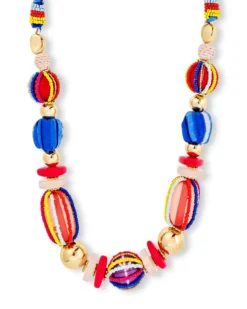 Bijou Brigitte Statement-Ketten|Bunter Schmuck>Kette - Festival Bloom mehrfarbig