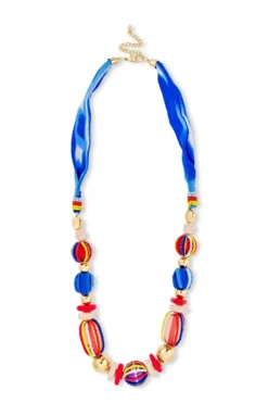Bijou Brigitte Statement-Ketten|Bunter Schmuck>Kette - Festival Bloom mehrfarbig