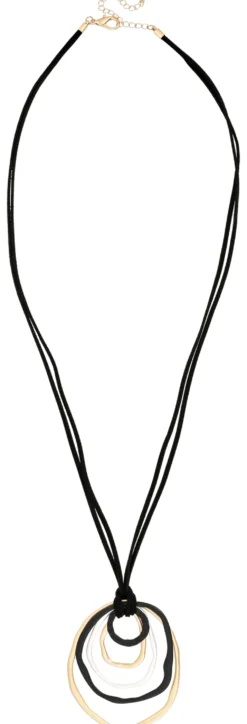 Bijou Brigitte Statement-Ketten|Bunter Schmuck>Kette - Five Circles mehrfarbig