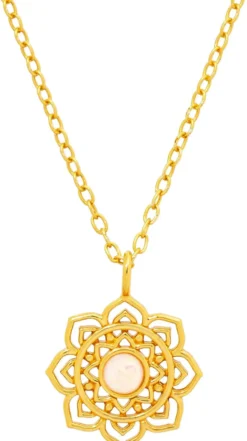 Bijou Brigitte Blumenschmuck|Ketten 925Er Silber>Kette - Flashy Opal gold