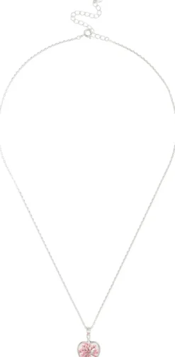 Bijou Brigitte Blumenschmuck|Für Bestimmte Personen>Kette - Floral Essence rosa, silber