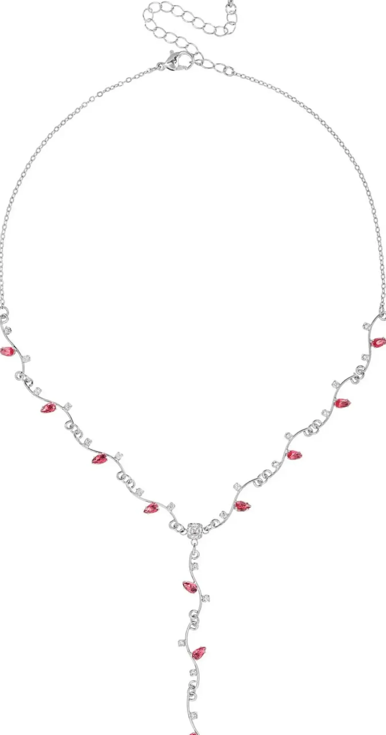 Bijou Brigitte Blumenschmuck>Kette - Floral Eyecatcher rosa, silber