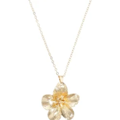 Bijou Brigitte Ketten Gold|Blumenschmuck>Kette - Floral Glow gold