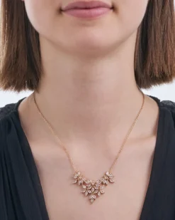 Bijou Brigitte Hochzeitsgäste|Ketten Gold>Kette - Floral Twinkle gold