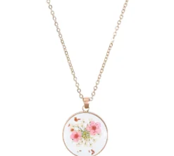 Bijou Brigitte Ketten Gold|Blumenschmuck>Kette - Flower Circle gold