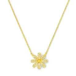 Bijou Brigitte Ketten 925Er Silber|Ketten Gold>Kette - Flower Zirconia gold