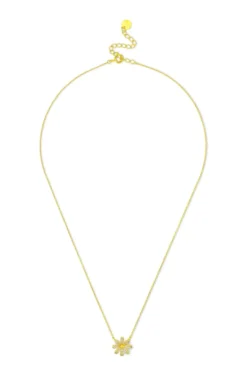 Bijou Brigitte Ketten 925Er Silber|Ketten Gold>Kette - Flower Zirconia gold