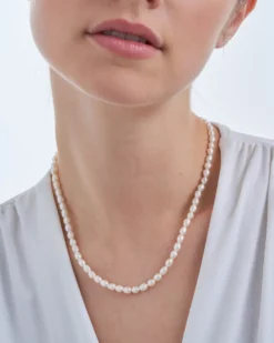 Bijou Brigitte Perlenschmuck|Für Bestimmte Personen>Kette - Freshwater Find weiß