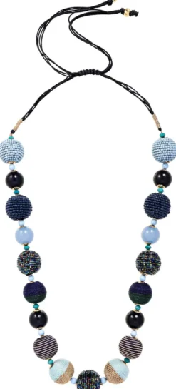 Bijou Brigitte Statement-Ketten>Kette - Funky Statement blau