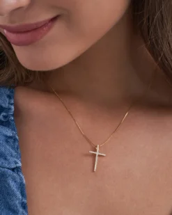 Bijou Brigitte Ketten 925Er Silber|Ketten Gold>Kette - Gleaming Cross gold